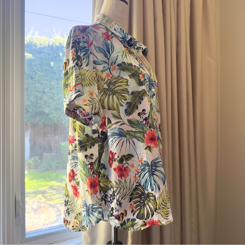 Disney Tommy Bahama Jungle Jubilee Camp Shirt Medium - Picture 6 of 13